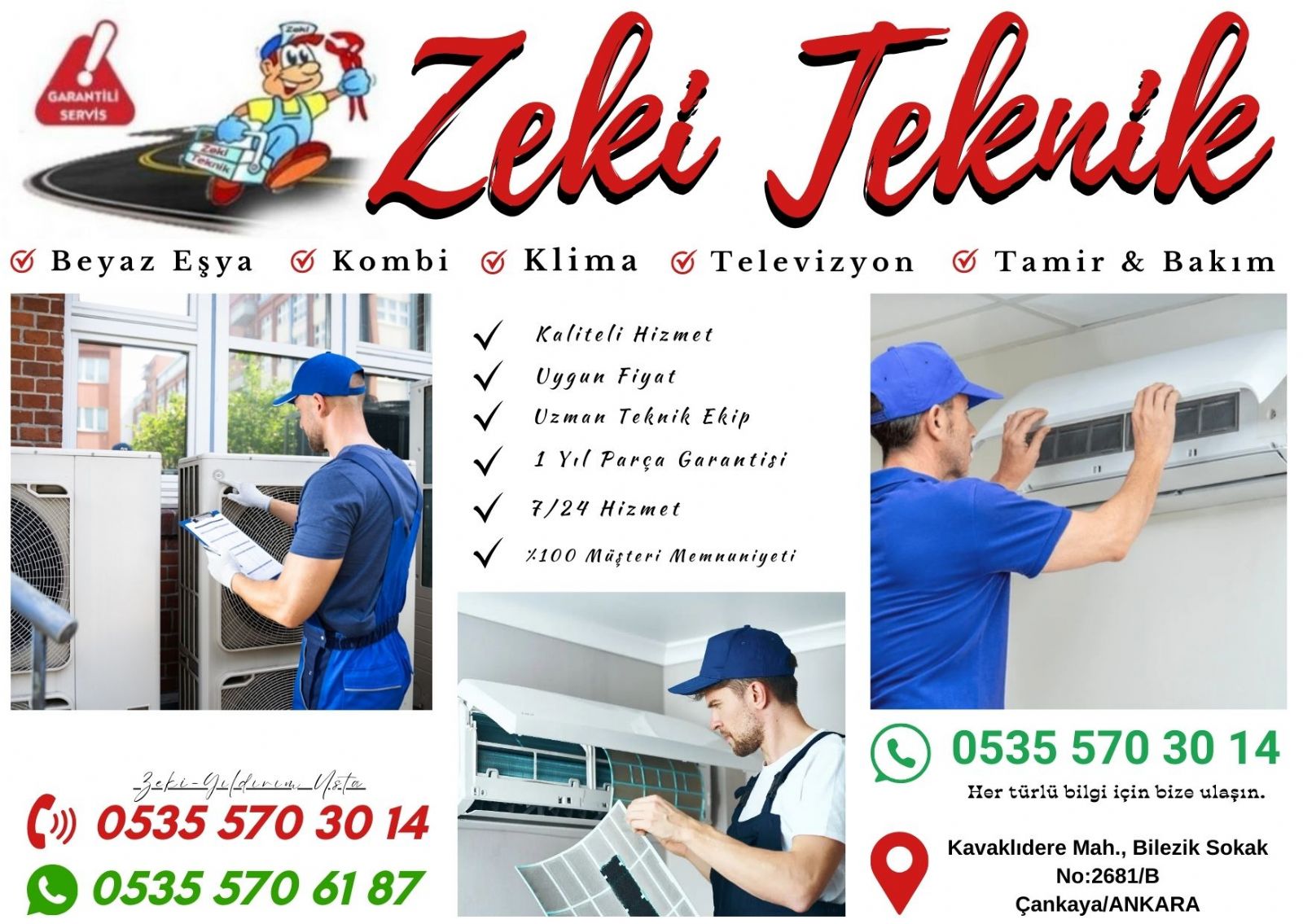 Kavaklıdere Klima Servisleri